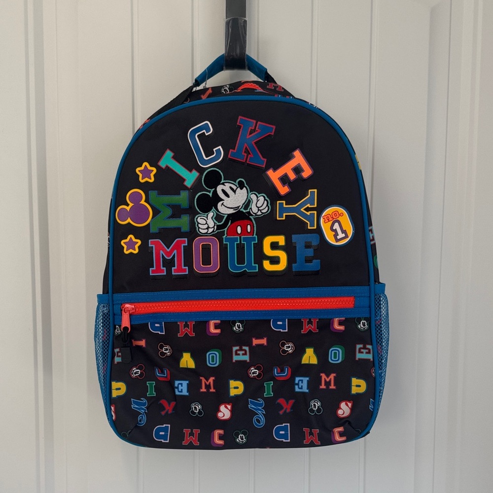 Disney Mickey Mouse Letters Backpack